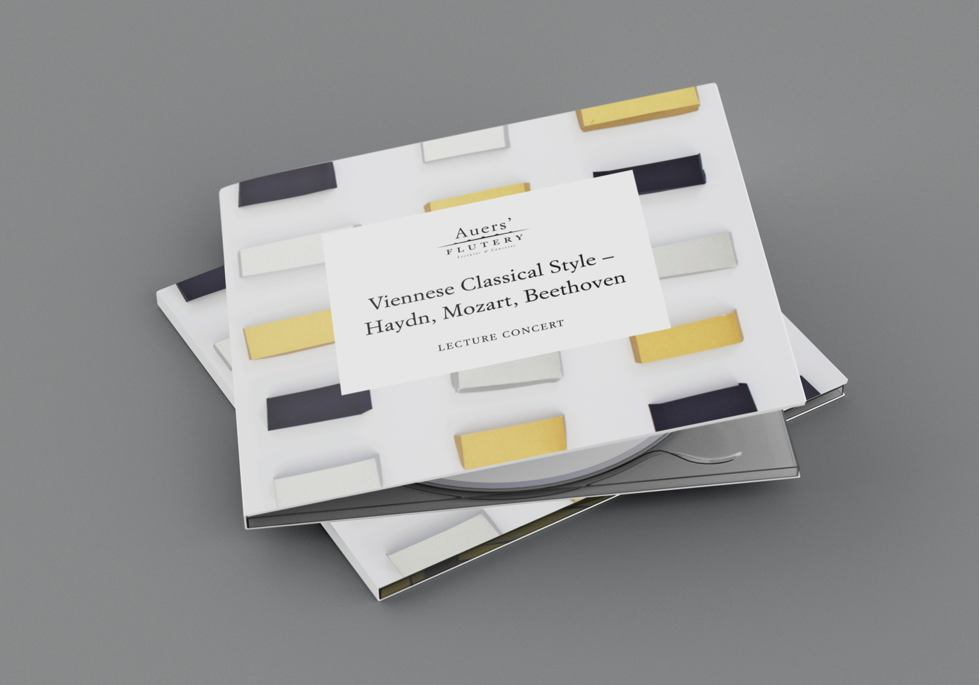 CD cover showing paper-artwork. Logo and title on white background overlayed.