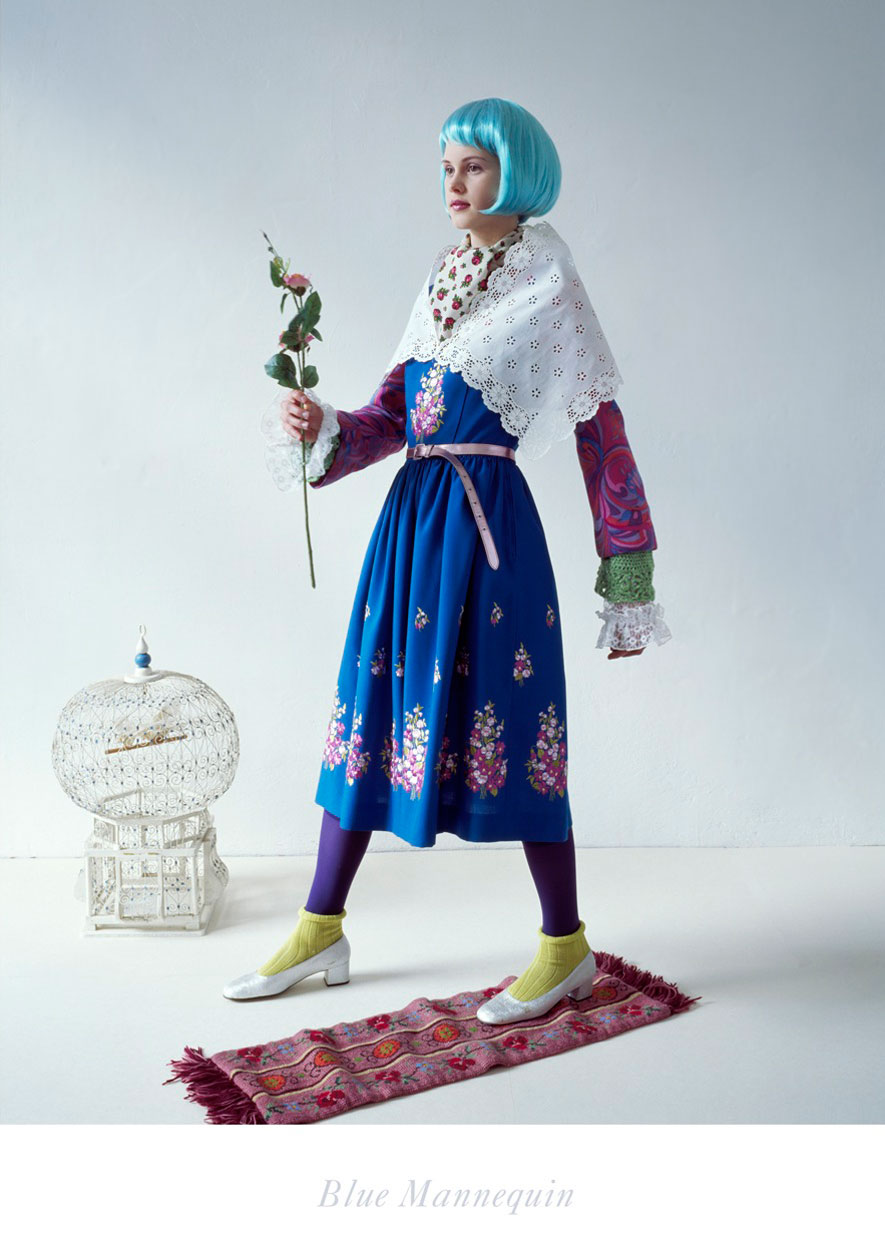 Blue Mannequin.